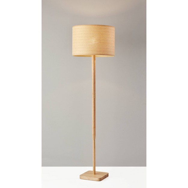 Ellis Floor Lamp Natural Adesso