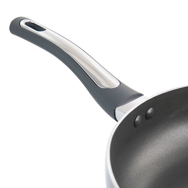 Oster Cocina 3.5 Quart Aluminum Saute Pan with Lid