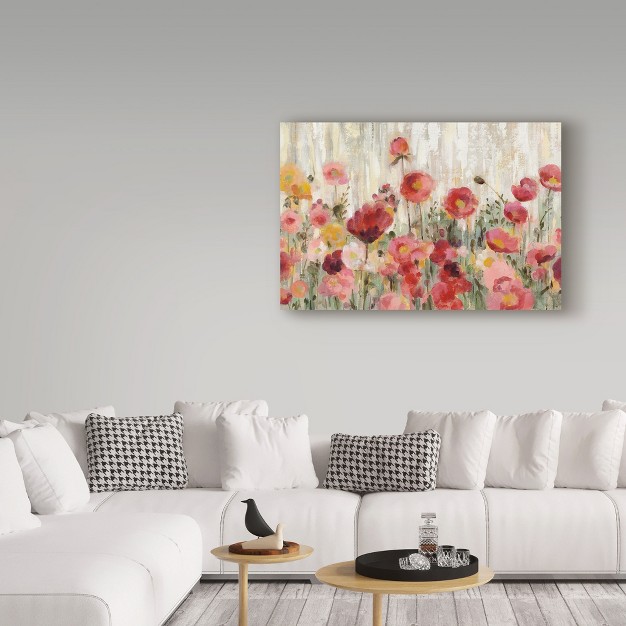 Trademark Fine Art silvia Vassileva x27 sprinkled Flowers Crop x27 Canvas Art