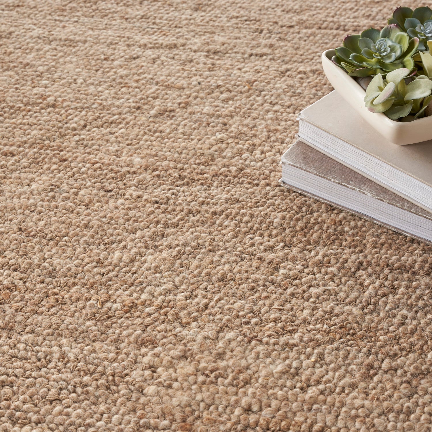 Alanna Beige Farmhouse Rug