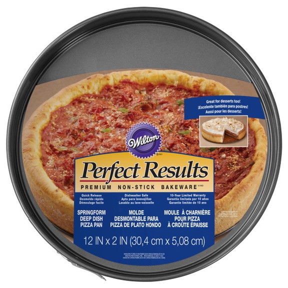 Wilton 2105 8242 Deep Dish Pizza and Cheesecake Sp...