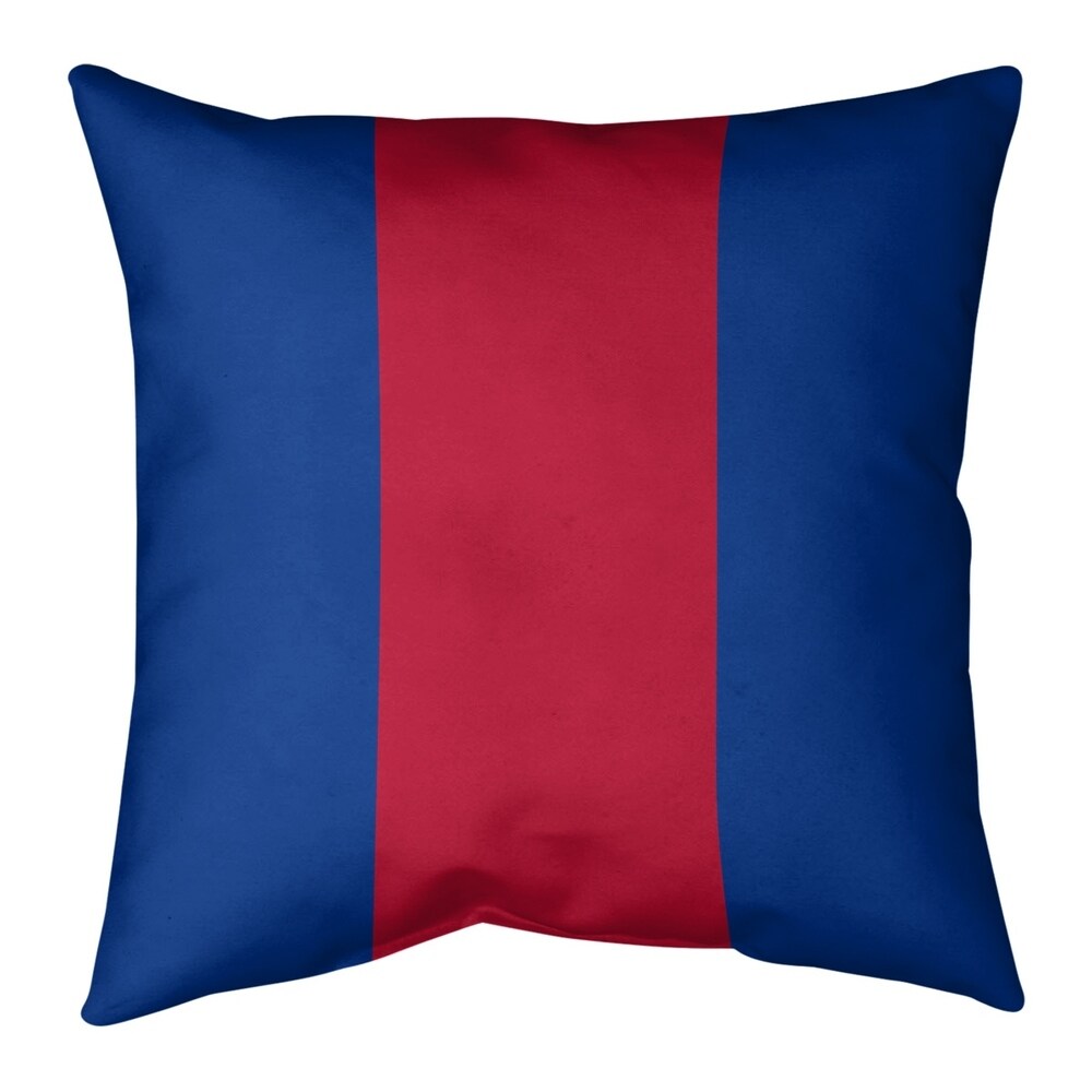 Buffalo Buffalo Football Stripes Floor Pillow   Standard