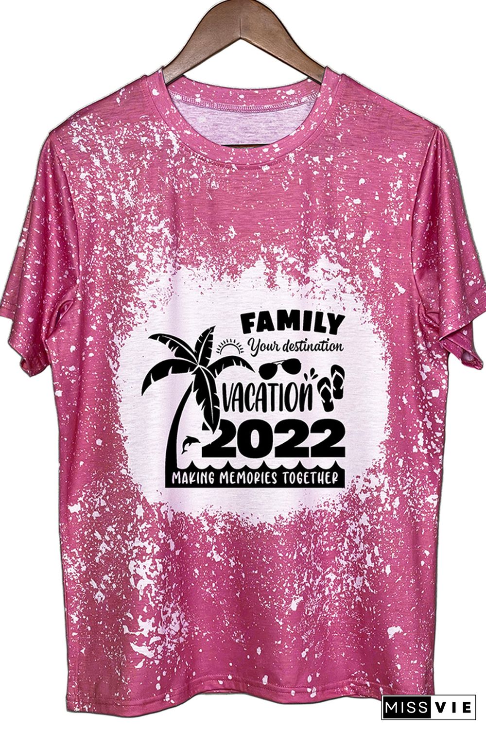 Family Vacation 2022 Graphic Tee Wholesale