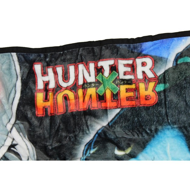 Hunter X Hunter Anime Meruem With Gungi Pieces Soft Plush Fleece Throw Blanket Multicoloured