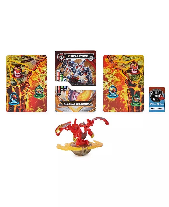 Bakugan Battle Arena with Exclusive Special Attack Dragonoid  Customizable  Spinning Action Figure and Playset