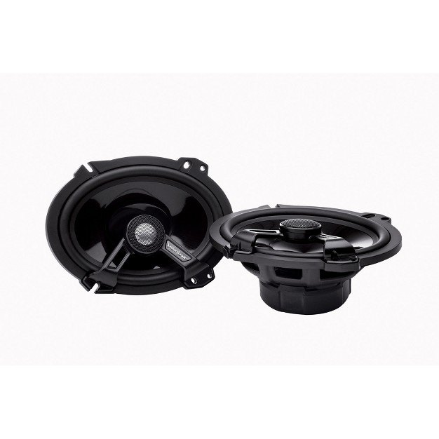 Rockford Fosgate T1682 6x8 Full Range Coaxial 80 Watts Rms 160 Watts Peak