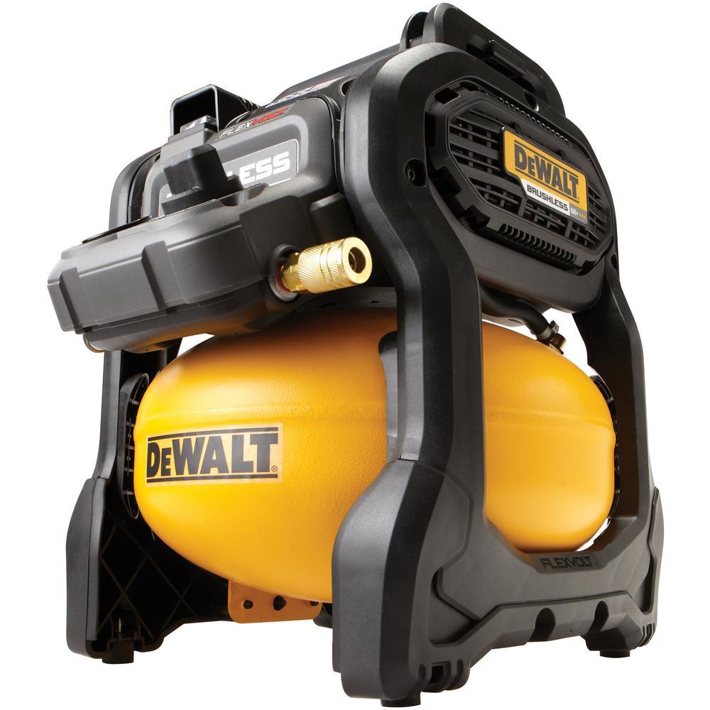 Dewalt DCC2560T1 FlexVolt 60 Volts MAX 2.5 Gallon Cordless Portable Air Compressor Kit