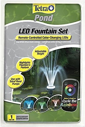 Tetra Remote-Controlled Color-Changing LED Pond Fountain Set