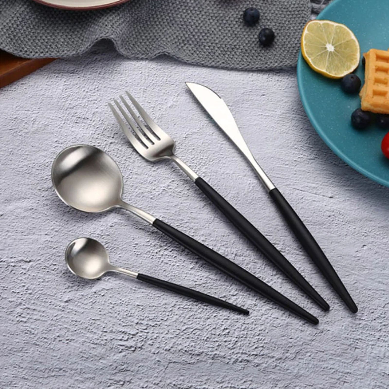 Set Of 24 Pieces Vienna Cutlery Set 8048B