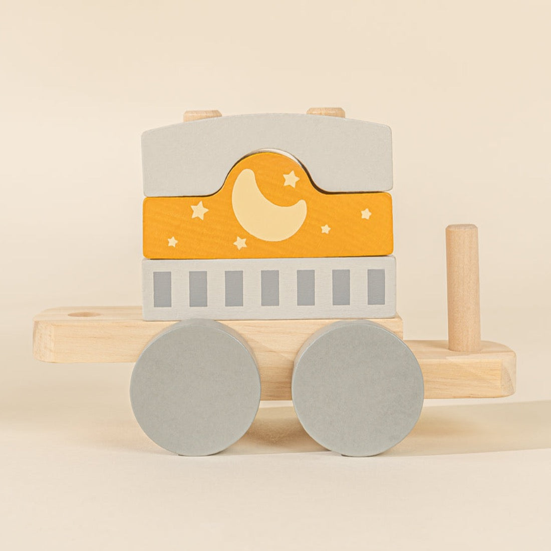 Wooden Stacking Train - Circus by Coco Village