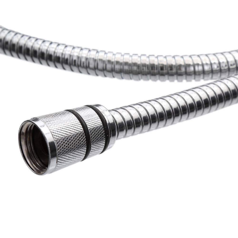 GROHE Rotaflex Metal Longlife 59 in. Twistfree Shower Hose in StarLight Chrome 28417000