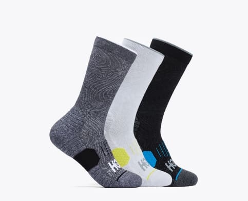 All gender Crew Run Sock 3-Packs