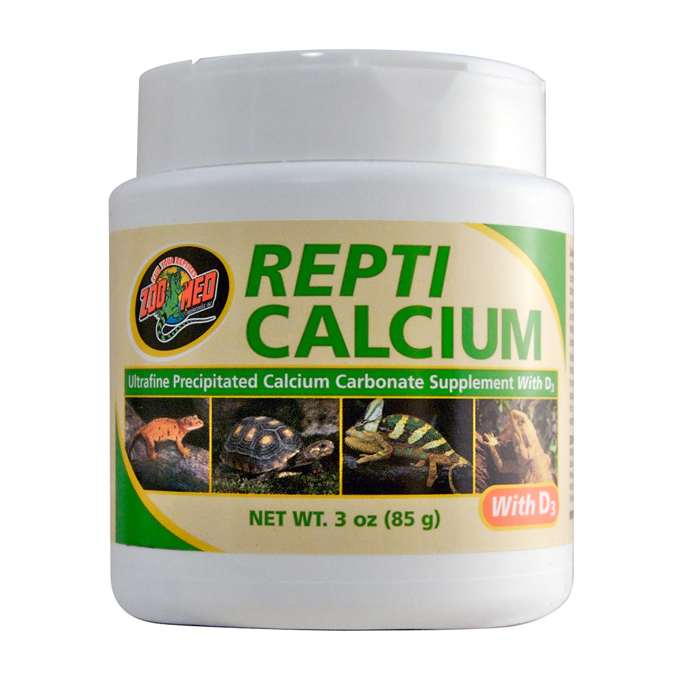 Zoo Med Repti Calcium with D3 Supplement for Reptiles  Amphibians