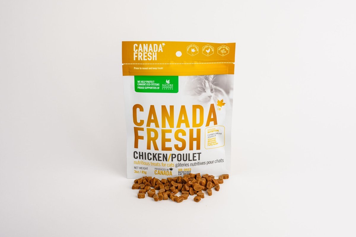 Canada Fresh Chicken Soft and Chewy Cat Treats， 3-oz bag