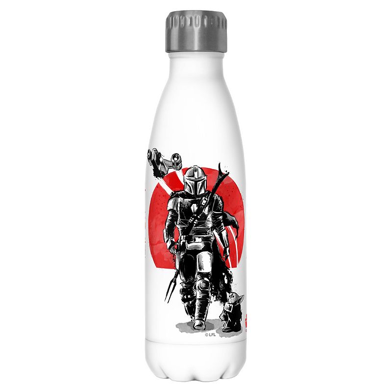 Star Wars Mandolorian Sumi Ink 17-oz. Water Bottle