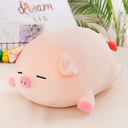 Pig Stuffed Animal Plush Hugging Pillow，15.8pig Stuffed Plush Pillows Hugging，fat Soft Cute Toy Birthday Gift Squishy Anime Marshmallow Fluffy Adults(