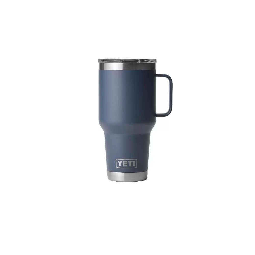 Yeti Navy Rambler 30oz Travel Mug with Stronghold Lid