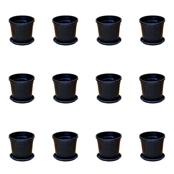 5 inch (13 cm) Grower Round Plastic Pot