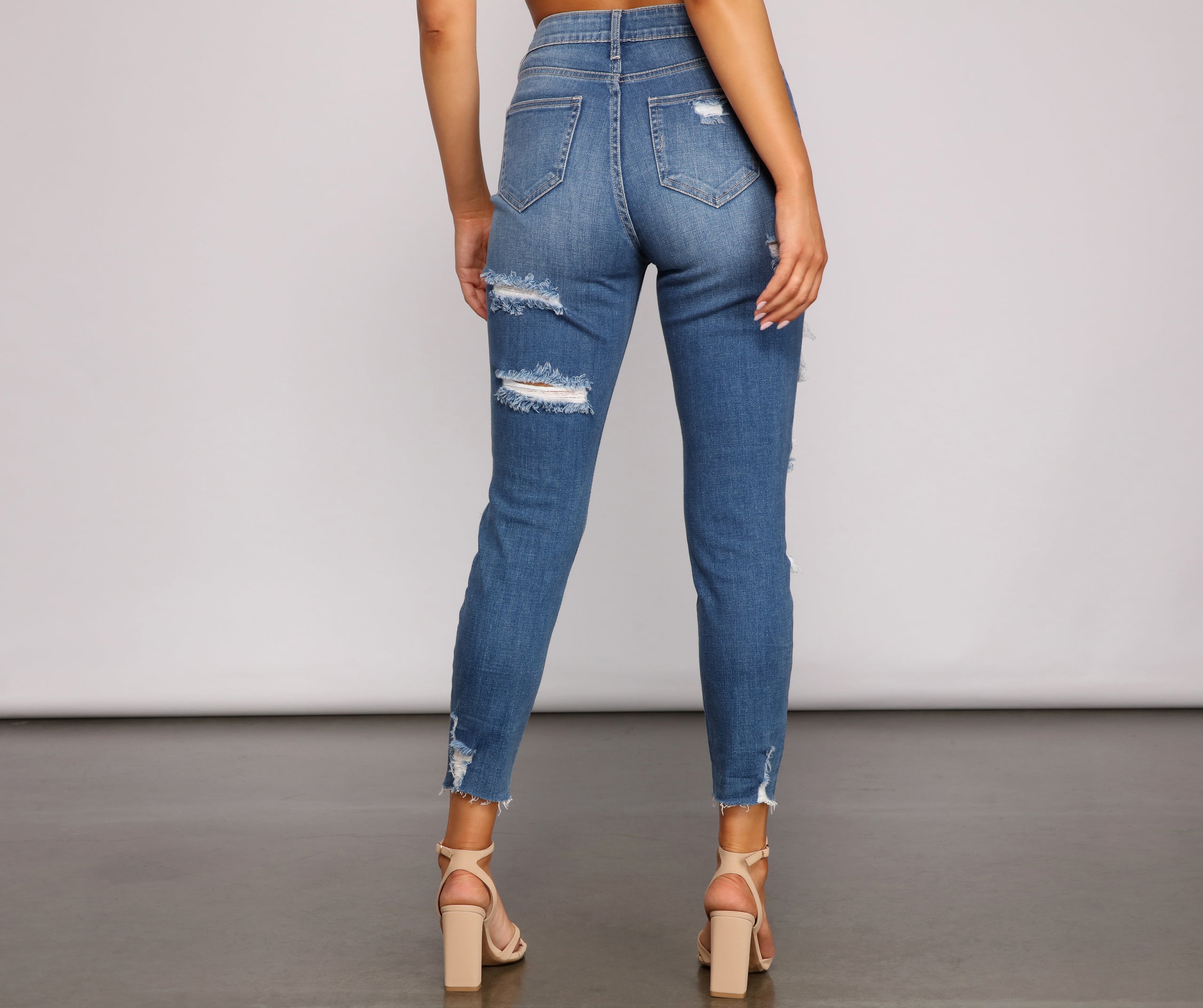 Denim Days High Waist Skinny Jeans