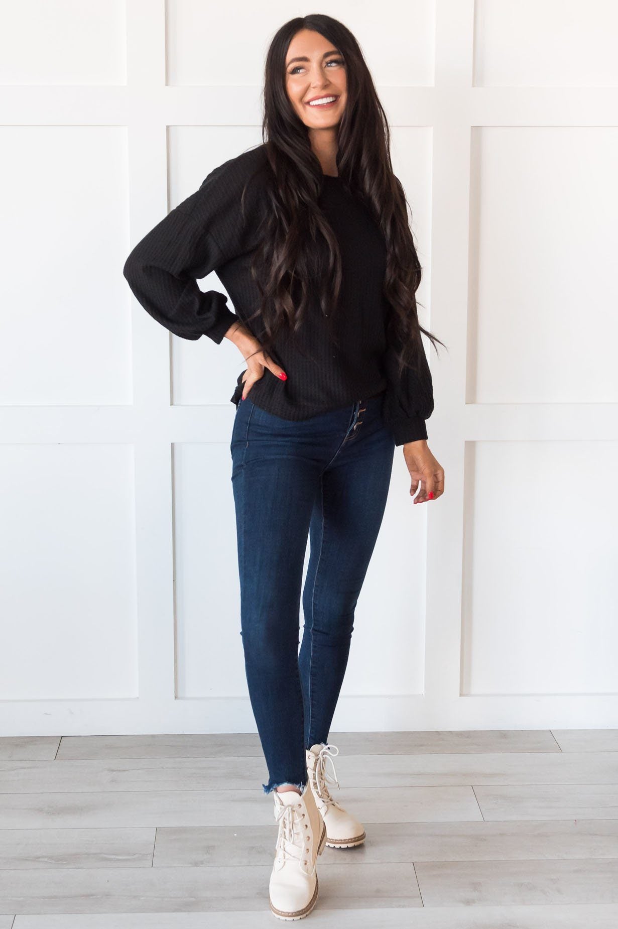 The Cozy & Chill Modest Sweater