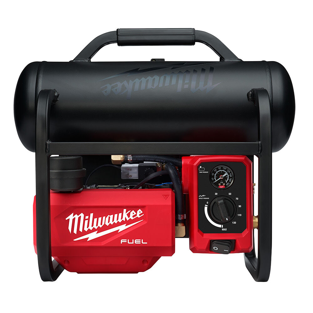 Milwaukee M18 FUEL 2 Gallon Compressor Bare Tool with PACKOUT Rolling Tool Box and PACKOUT Tool Box 2840-20PACK from Milwaukee