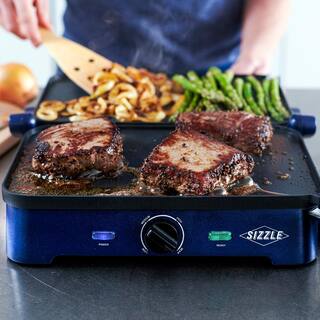 Blue Diamond 96 sq. in. Aluminium Sizzle Griddle CC002858-002