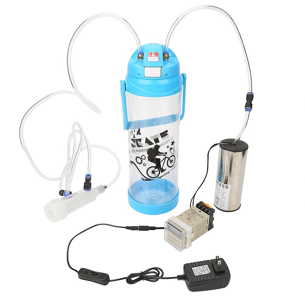 3l Electric Milking Machine Portable Plastic Milker For Sheep Cows (us Plug 110-240v)