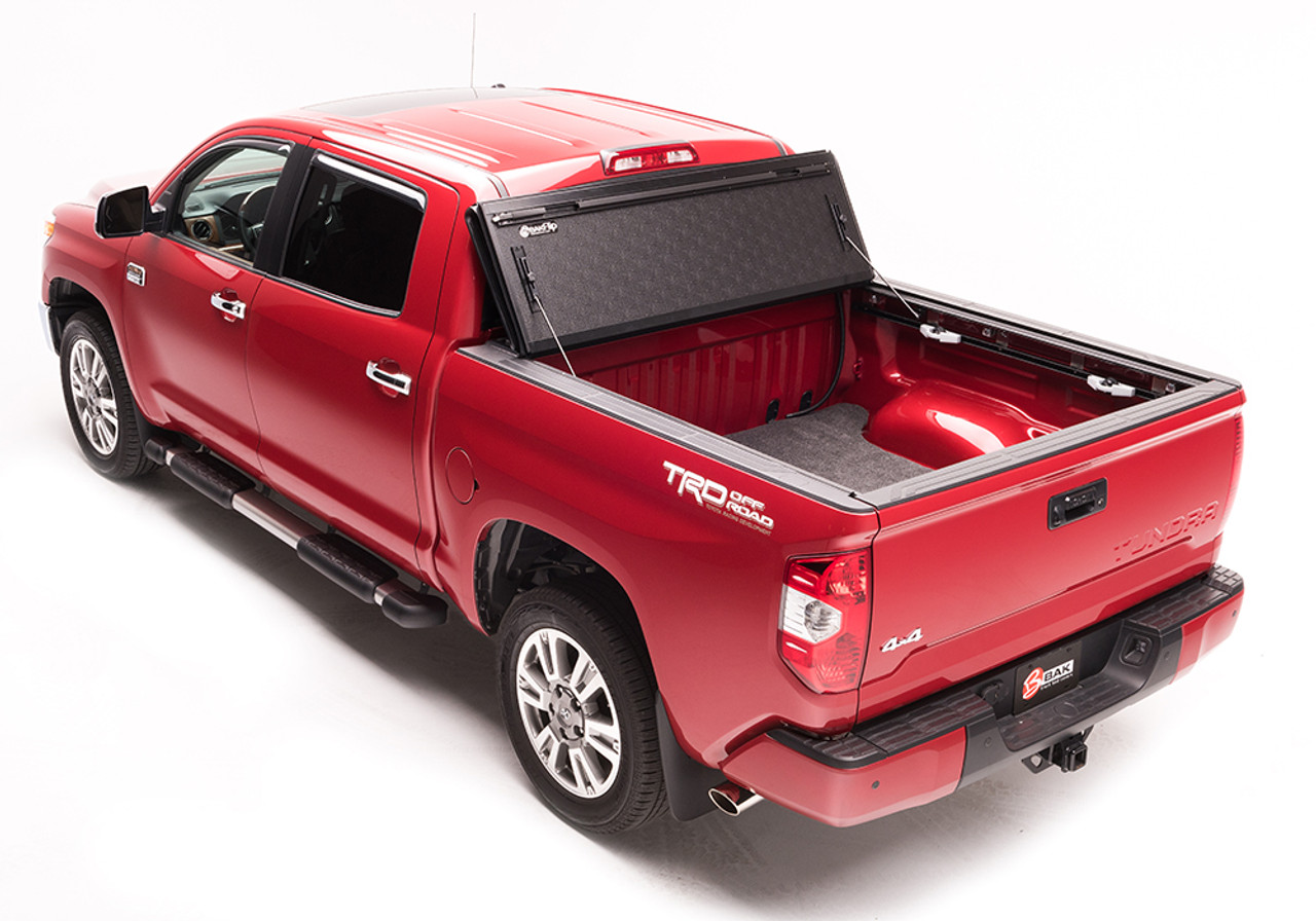 Bak Industries BAKFlip G2 0721 Tundra 5x276quot w Deck Rail Sys wo Trail Special Edition Strg Bxs Tonneau Cover