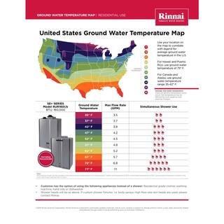 Rinnai Super High Efficiency Plus 9 GPM Residential 160000 BTU Exterior Propane Gas Tankless Water Heater RSC160eP