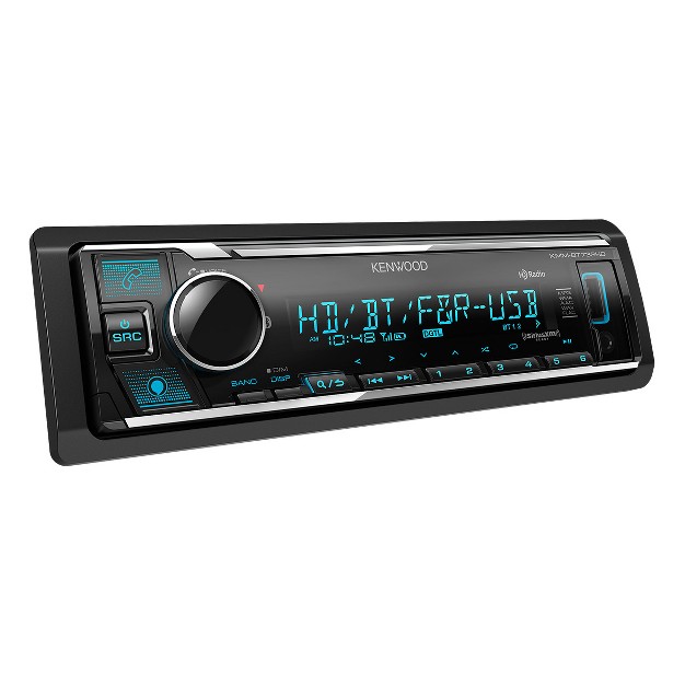 Kenwood Kmm bt732hd Digital Media Receiver With Bluetooth Hd Radio amp Alexa Built in