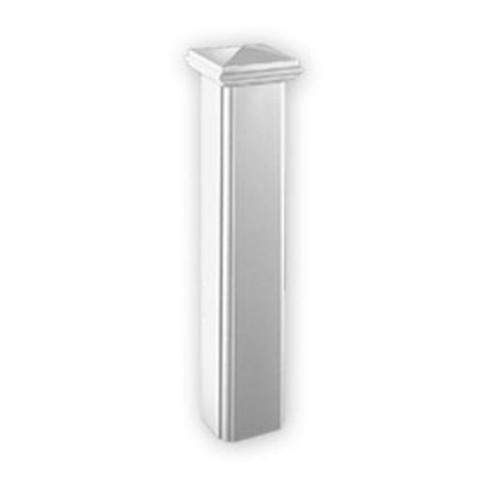 Fypon 48 in. x 10 in. x 10 in. Polyurethane Decorative Newel Post for 7 in. Balustrade System NP10X48