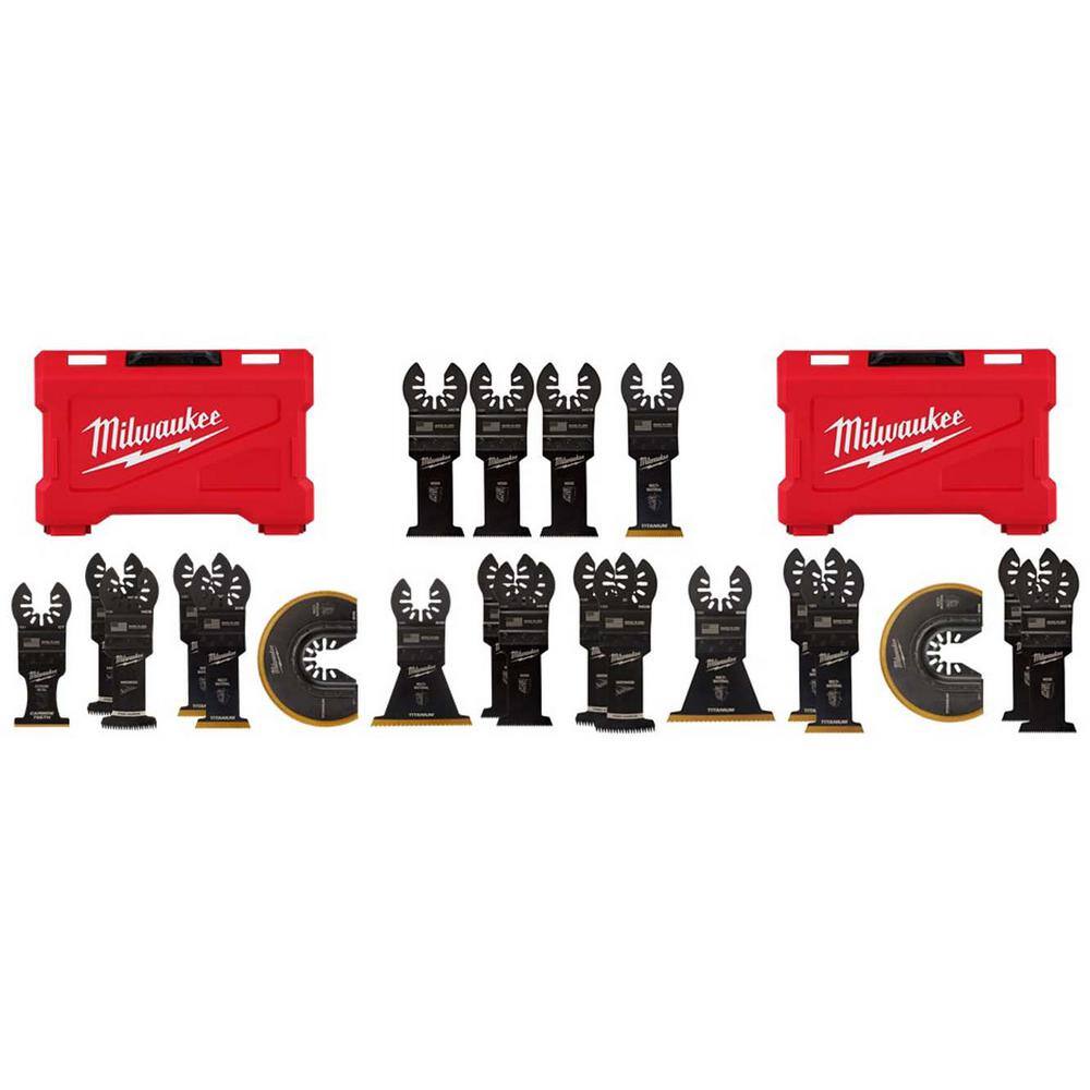 MW Oscillating Multi-Tool Blade Kit (21-Piece) 49-10-9212-49-10-9113-49-25-1103W