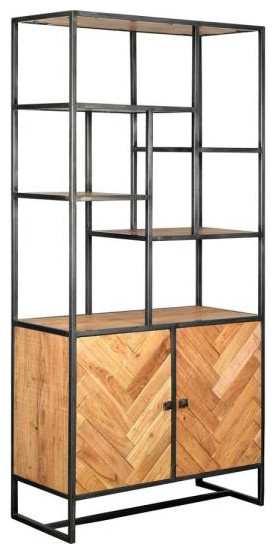 Elk Home H0805 7438 Brioe  74.5 quotBookcase Shelf   Industrial   Bookcases   by 1STOPlighting  Houzz