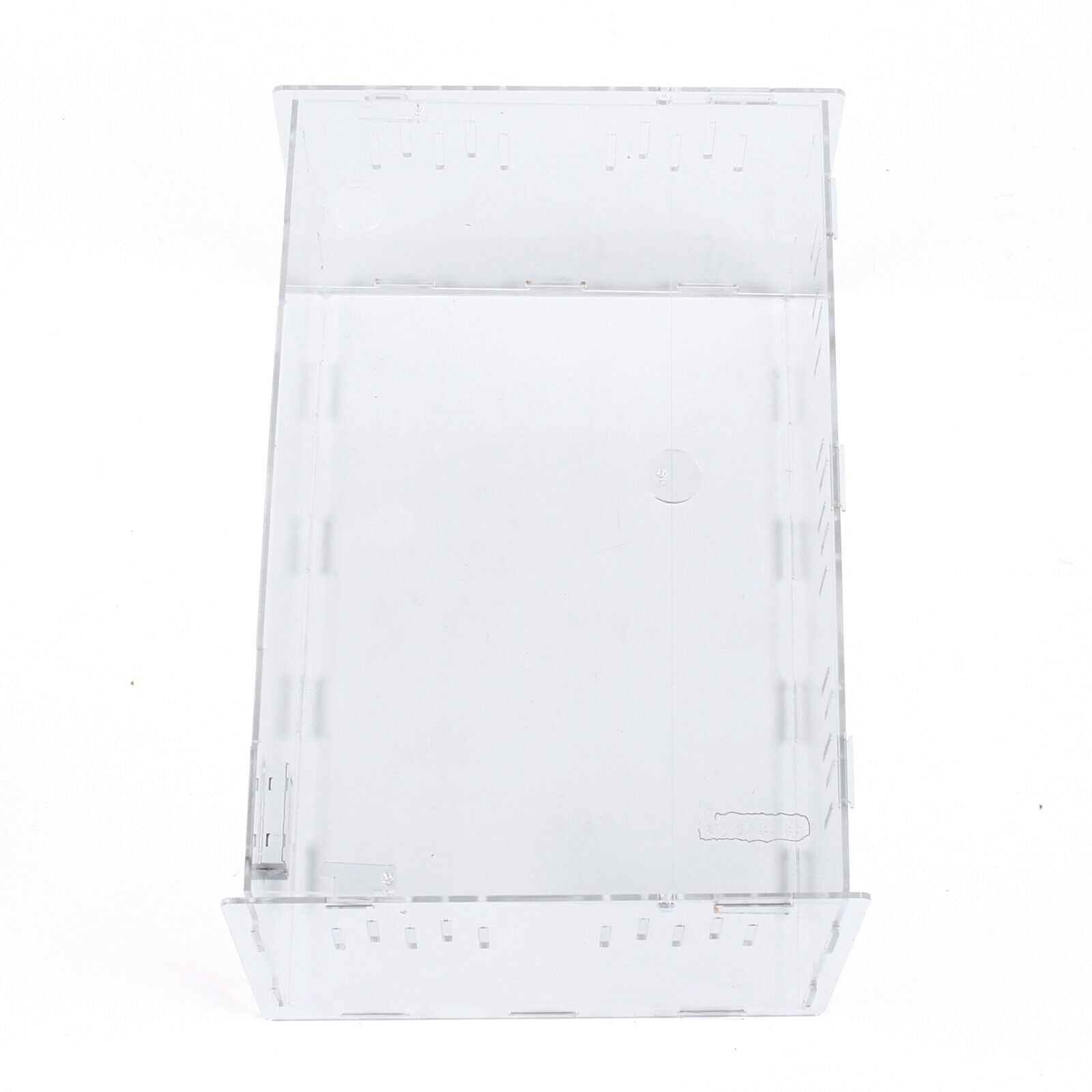 Miumaeov Climbing Pet Box Acrylic Reptile Tank Terrarium Clear Grids Spiders Lizard Breeding Box Clear Acrylic Pet Reptile Terrarium Habitat Turtle Cage Balcony