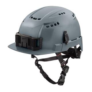 MW BOLT Gray Type 2 Class C Front Brim Vented Safety Helmet 48-73-1336