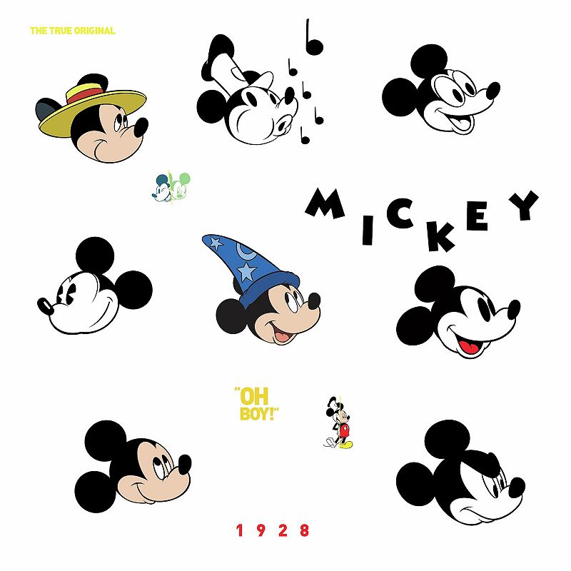 Disney's Mickey Mouse Classic 90th Anniversary Wall Decals by RoomMates