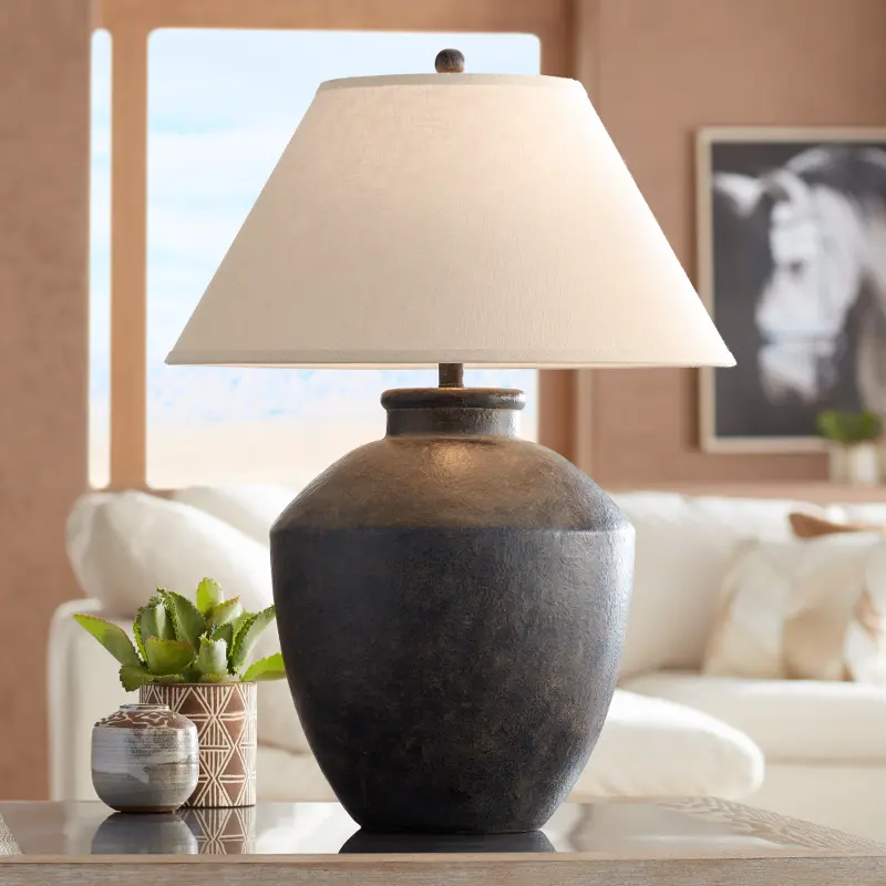 Massa Black Table Lamp