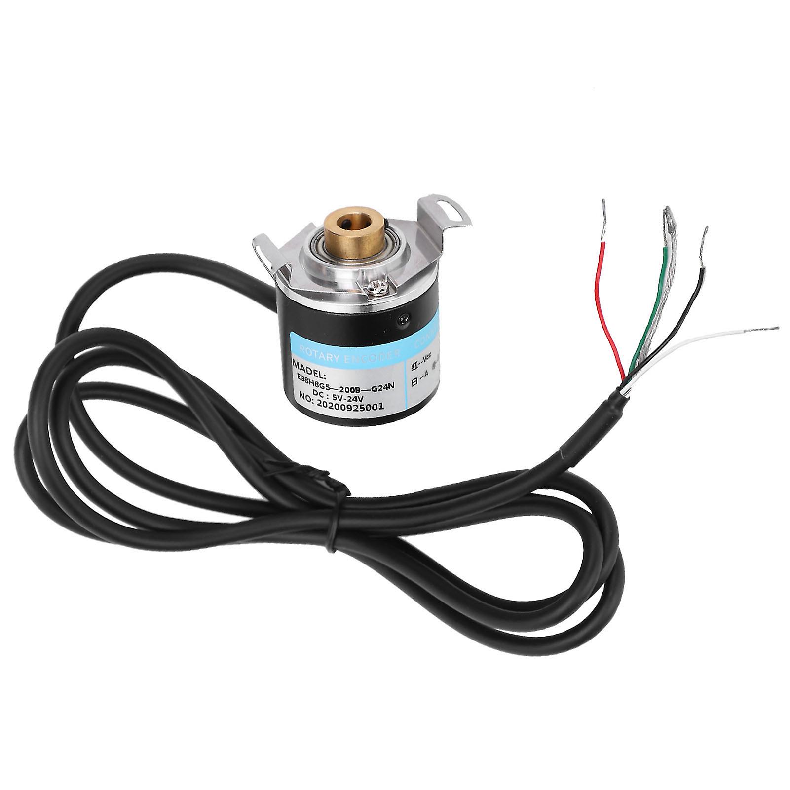 Encoder Hollow Shaft Ab 2phase For Industrial Automation Parts 30006000 Rpm Dc5-24v200b