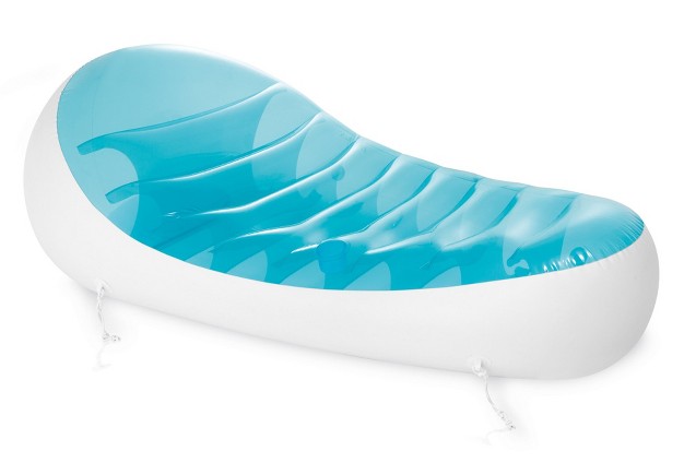 Intex Petal Lounge 76in X 49in Inflatable Floating Pool Float