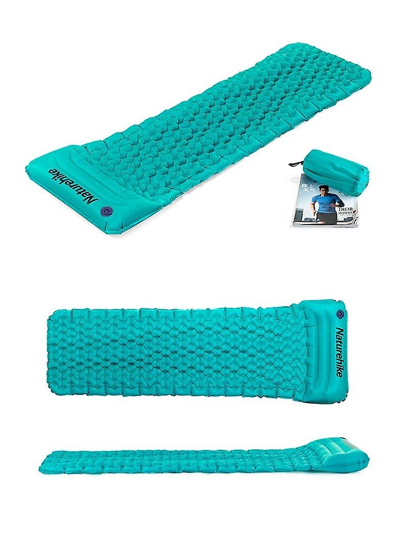 Purple Naturehike Outdoor Inflatable Sleeping Camping Mat Bag With Pillow