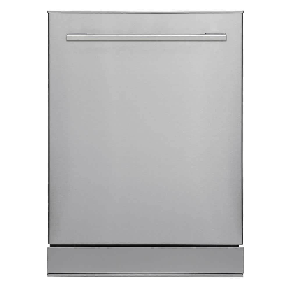 Magic Chef 24 in Stainless Steel Top Control BuiltIn Tall Tub Dishwasher with Stainless Steel Tub