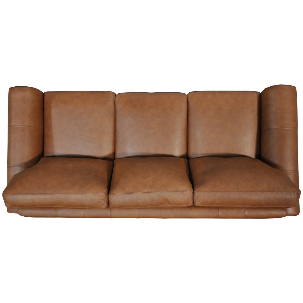 Mojave Ultra Comfort Genuine Leather Sofa and Chair Set