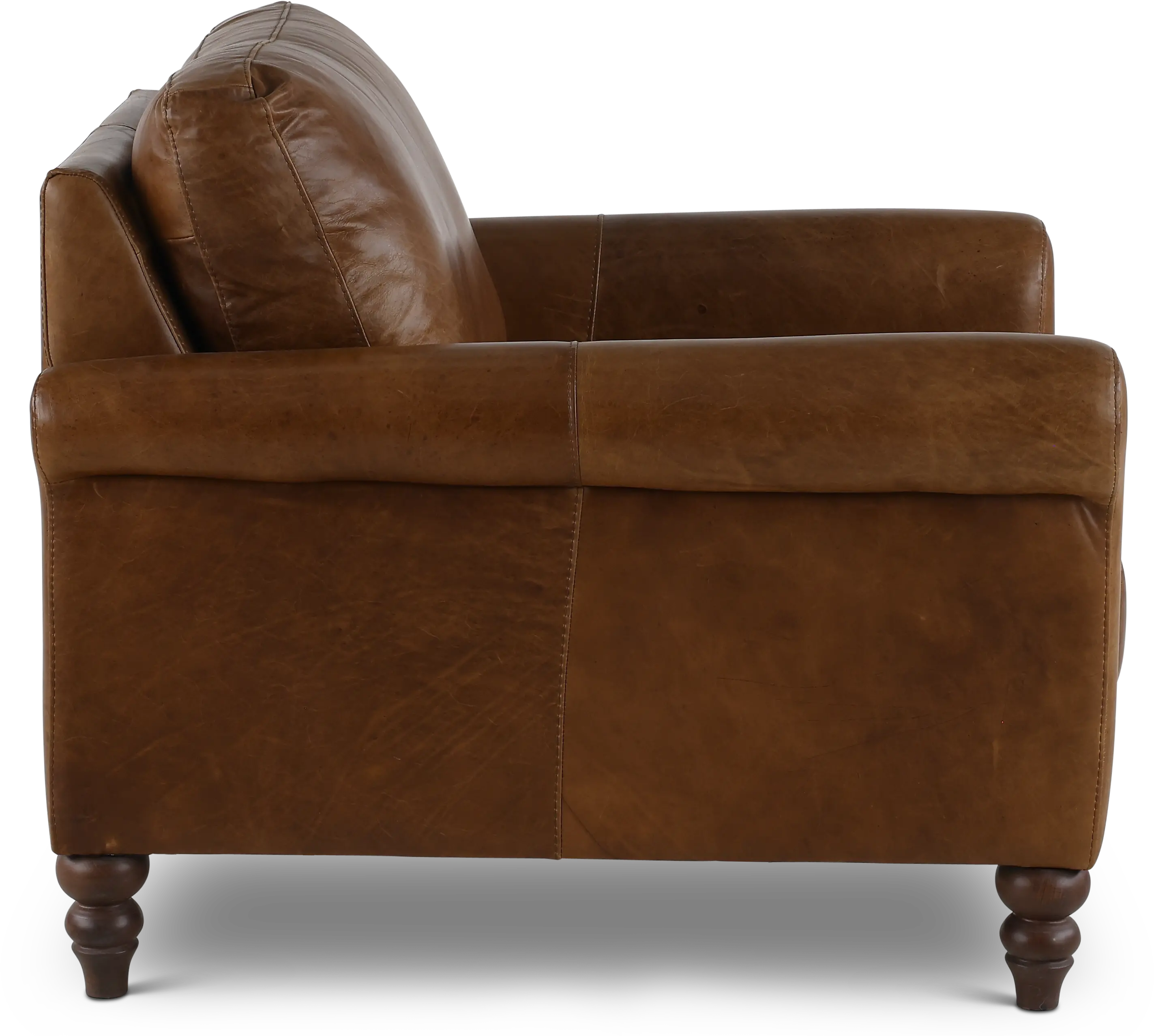 Dallas Brown Leather Chair