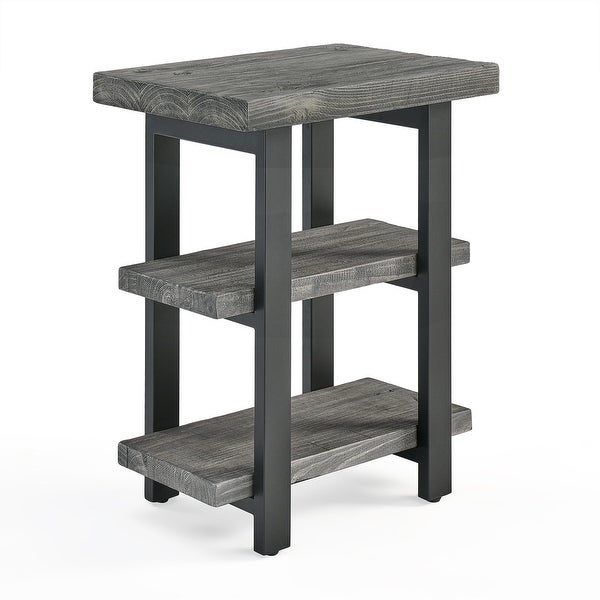 Carbon Loft Lawrence 2-shelf Rustic End Table