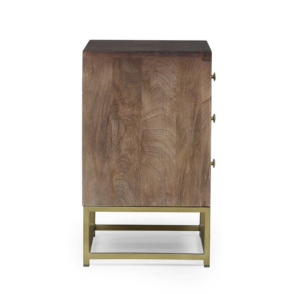 Croydon Contemporary Wooden Night Stand by Christopher Knight Home