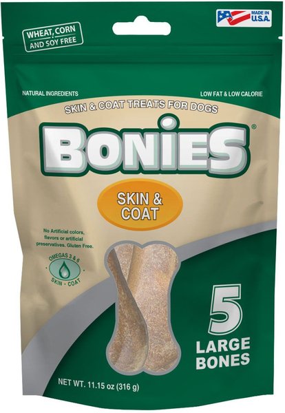 BONIES Skin and Coat Formula Large Dog Treats