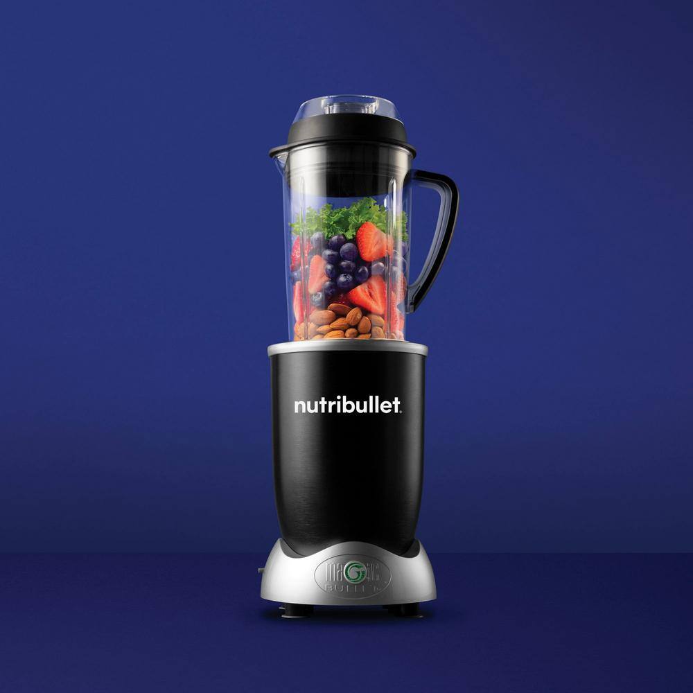 NutriBullet Rx 30 oz. Single Speed Black Blender with 1 Liter Pitcher N17-1001