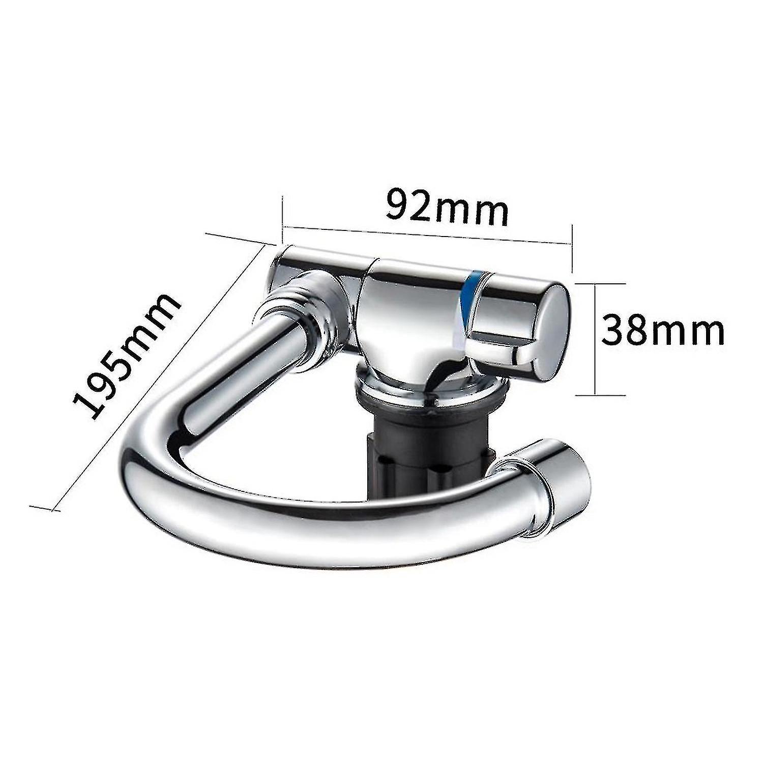 Foldable Kitchen Faucet 360 Dgree Rotation Sink Water Tap Single Handle Cold andamp; Hot Water Mixer Fauc