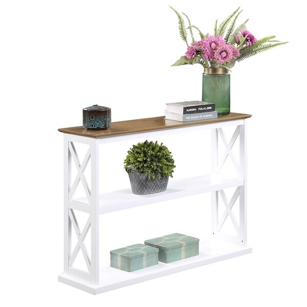 Porch and Den Exhall Console Table with Shelf