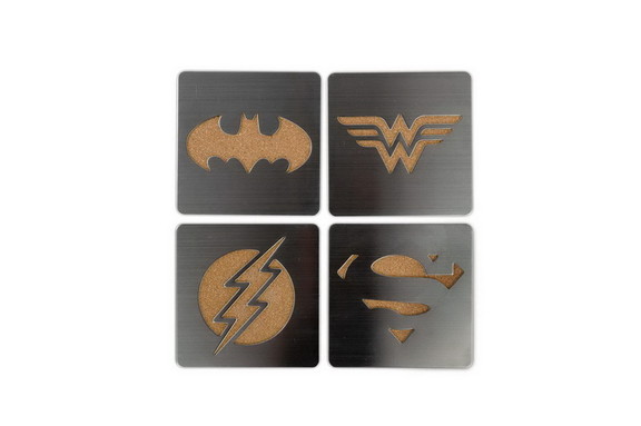 Seven20 DC Comics Laser Cut Superhero Logo Coaster...